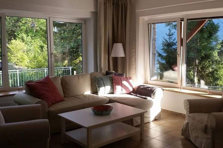 Ferienwohnung für 6 Personen, mit Garten