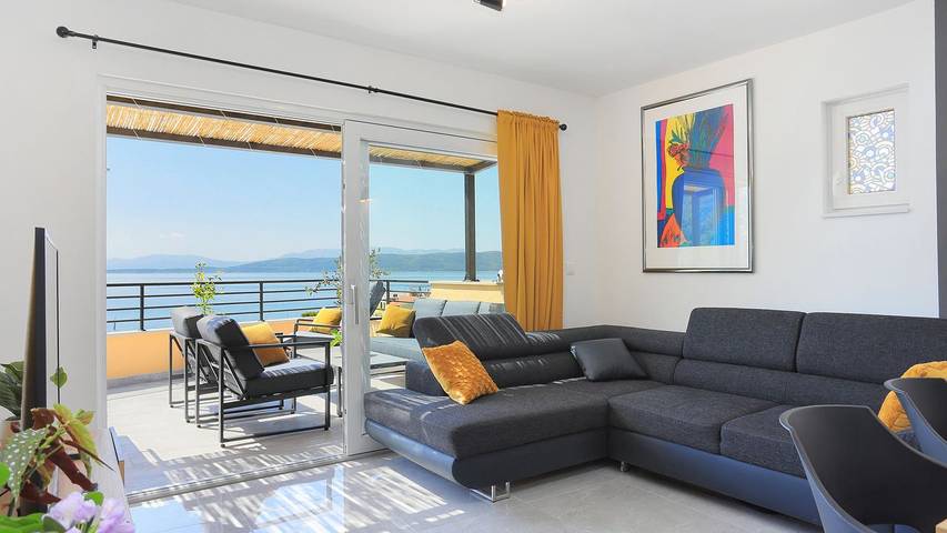 Apartament wakacyjny dla 8 osób, z taras w Igrane