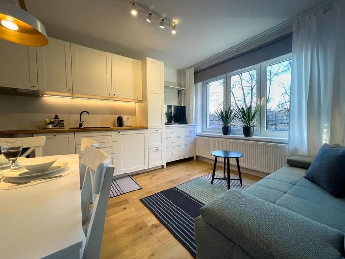Apartament wakacyjny dla 4 osób, z ogród w Chorzów