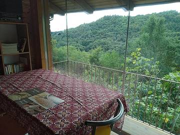 Cottage pour 3 personnes, avec balcon et vue à Manta