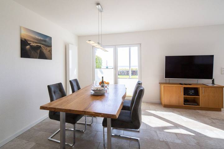 Ganze Wohnung, Ferienwohnung Ran 1 mit Meerblick, nah am Strand und Privatparkplatz in Nordfriesische Inseln (Schleswig-Holstein) (Schleswig-Holstein), Wittdün