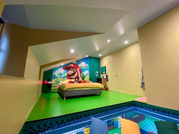 Gîte pour 6 personnes, avec sauna et jacuzzi à Courcelles (Hainaut) - 3