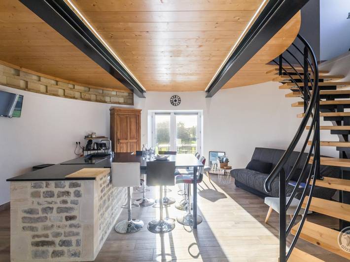 Gîte pour 4 personnes, avec jardin, animaux acceptés à Turqueville - 2