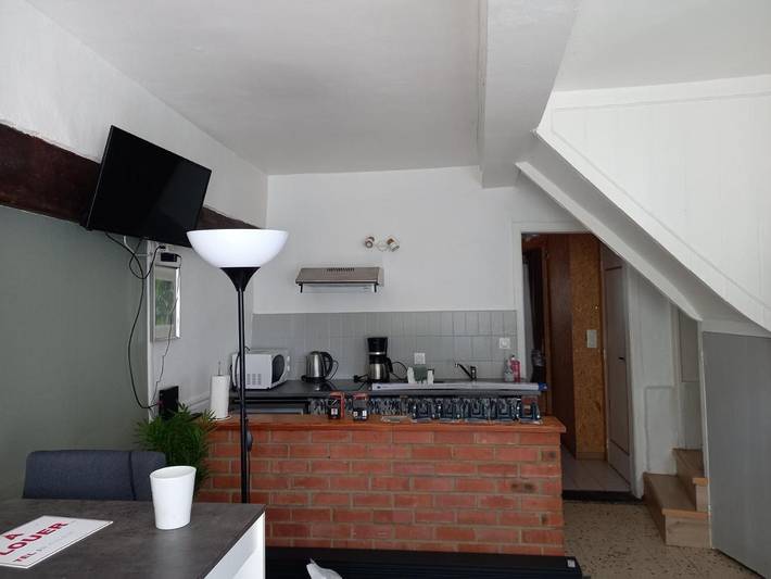 Gîte pour 2 personnes, avec terrasse, animaux acceptés à Auxi-le-Château