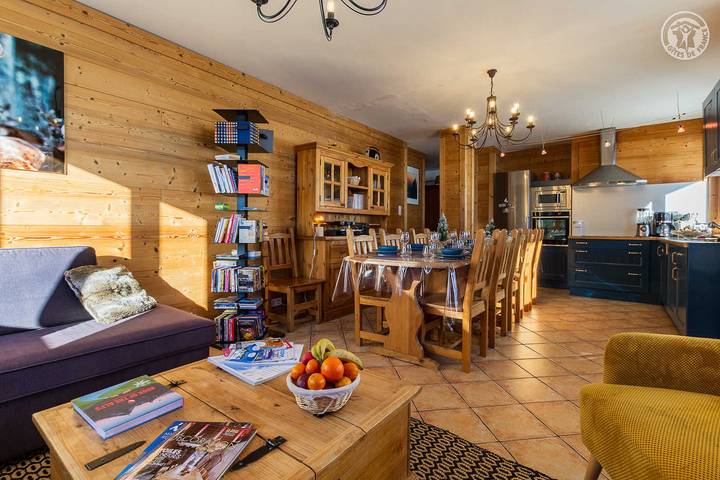 Gîte pour 11 personnes, avec terrasse à Crest-Voland - 4