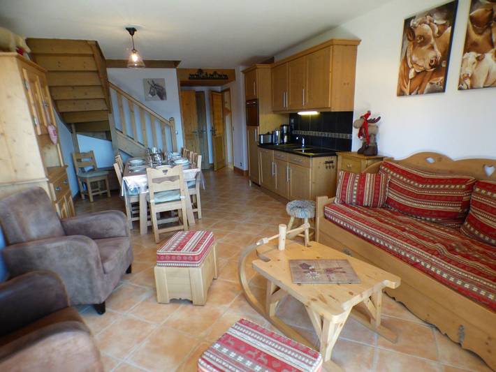 Appartement de vacances pour 8 personnes, avec piscine et balcon