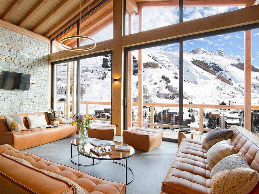 Chalet Odalys L'Ours Polaire - Chalet 14 personnes - Chalet 14 personnes (env. 240 m²) in Mont-de-Lans, Les Deux Alpes