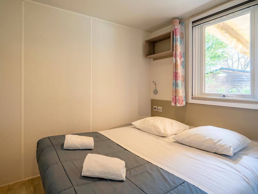 Camping Paradis Au port de l'houmeau. - Mobilhome 2 personas - Casa móvil adosada de 1 dormitorio para 2 personas in L'Houmeau, Región de La Rochelle