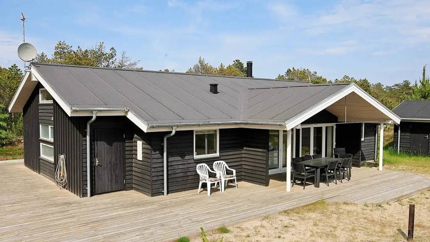 Ferienhaus für 11 Personen, mit Terrasse und Sauna sowie Whirlpool, mit Haustier in Lodskovvad