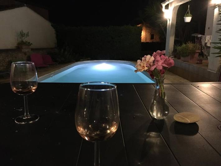 Location de vacances pour 8 personnes, avec piscine ainsi que jardin et bassin pour enfant à MUS - 4