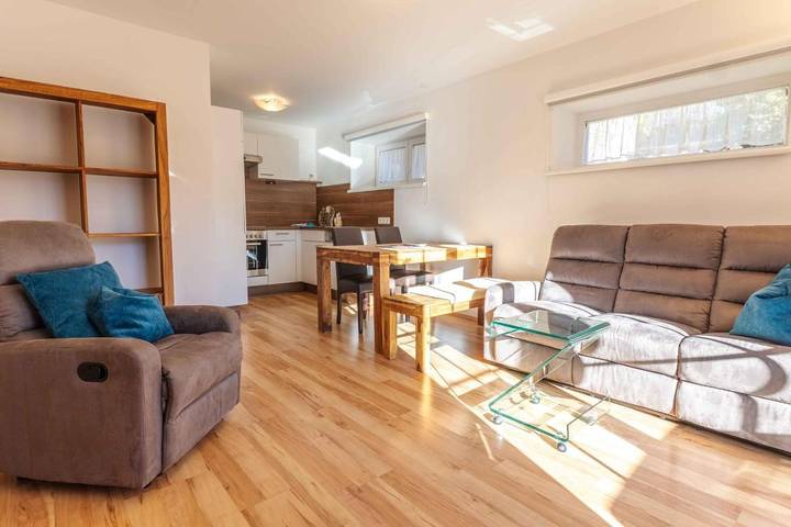 Ferienwohnung für 4 Personen, mit Ausblick und Garten sowie Sauna, mit Haustier - 1