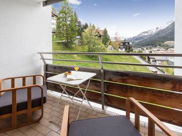 Ferienwohnung für 2 Personen, mit Sauna und Balkon in Graubünden