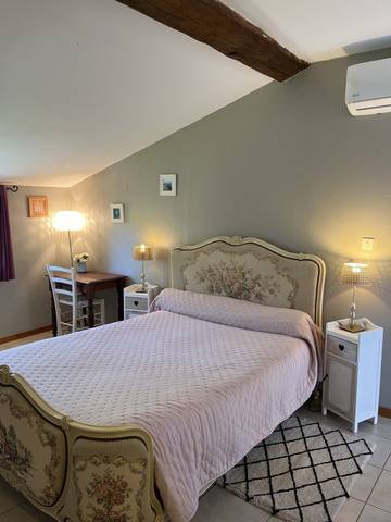 Chambre d’hôte pour 3 personnes, avec jardin à Vignonet