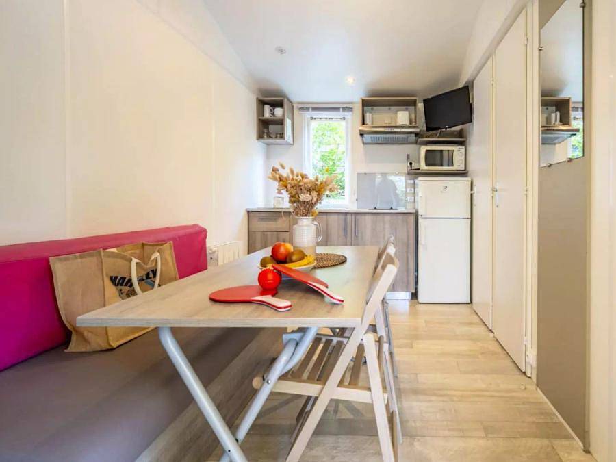 Camping Paradis Au port de l'houmeau - Mobilhome 2 personas - Mobil-home 2 Habitaciones 2 Personas + Tv in L'Houmeau, Región de La Rochelle