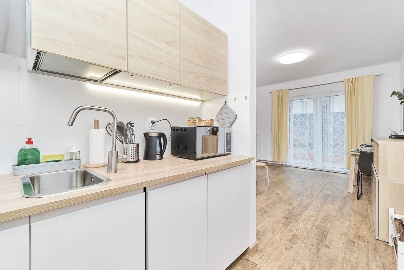 Ganzes Studio, Studio für 2 Personen mit Balkon/Terrasse in Breslau, Niederschlesien