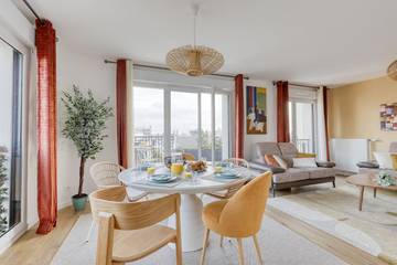 Appartement De Vacances pour 5 Personnes dans Saint-Ouen, Seine-Saint-Denis, Photo 2