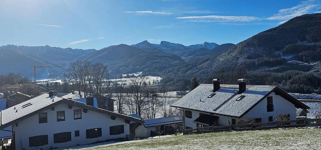 Ferienwohnung für 4 Personen, mit Garten und Ausblick in Saulgrub