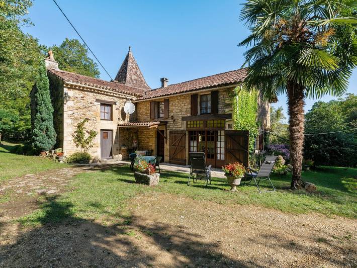 Location de vacances pour 4 personnes, avec Terrasse et Jardin à Villefranche-du-Périgord