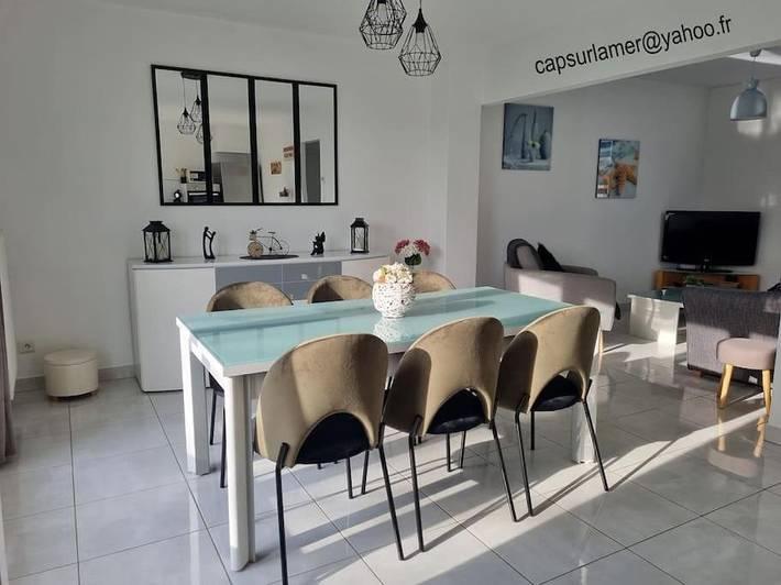 Location de vacances pour 6 personnes, avec jardin et terrasse, animaux acceptés à Audresselles - 2