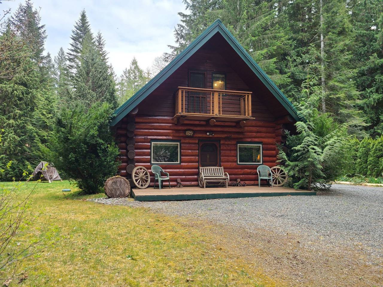 Blockhaus mit Kamin und Wi- in Glaciar, Bosque Nacional de Mount Baker-Snoqualmie