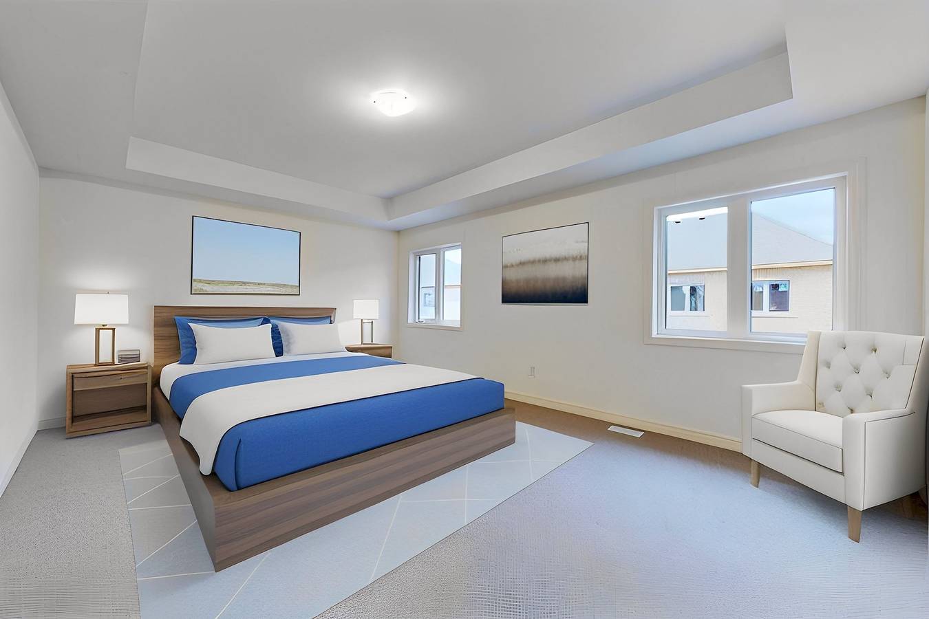 Elegance: Modern 4-Bedroom Home with Luxury Comforts in Brampton, Lake Ontario (Canada)