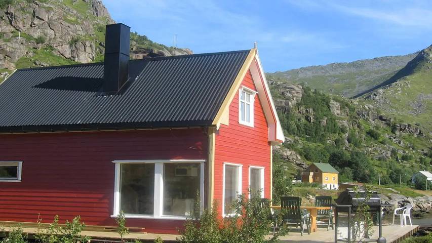 Ferienhaus für 7 Personen, mit Terrasse auf den Lofoten - 2