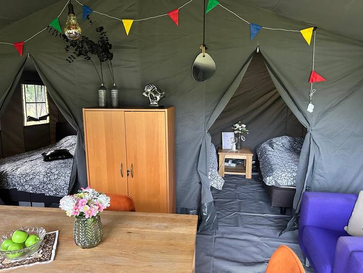 Ganze Wohnung, Camping Pieterom - De Drentse Safari in Drenthe
