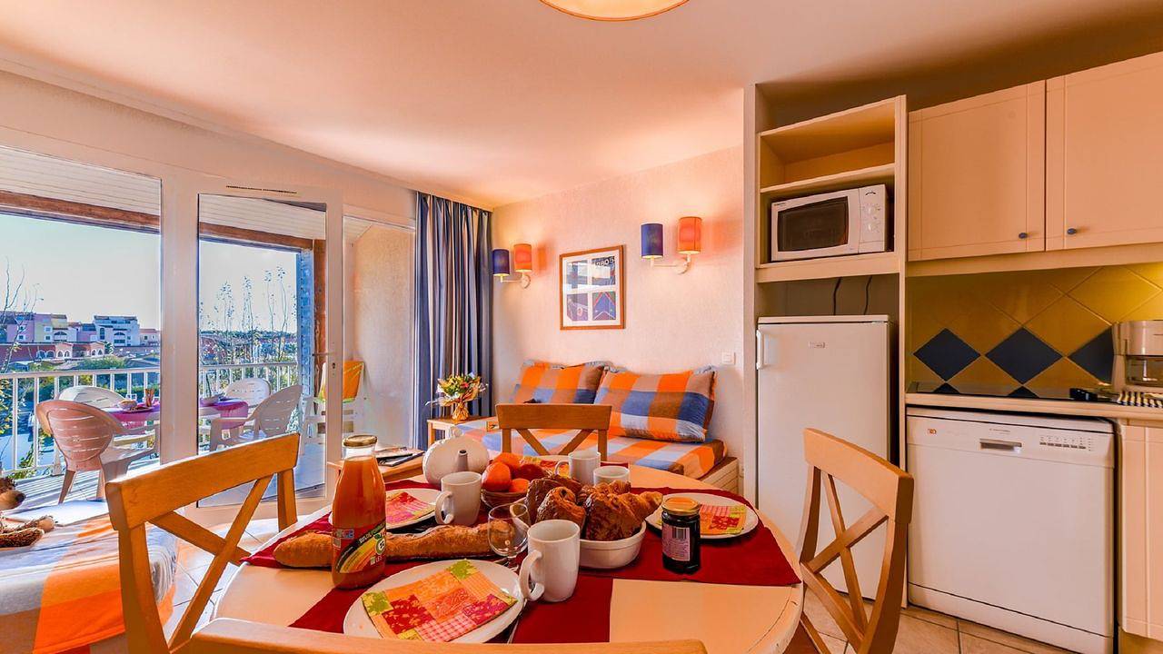 Appartement de vacances entier, Ferienwohnung für 5 Personen (32 m²) in Le Barcarès in Le Barcarès, Côte d'Améthyste