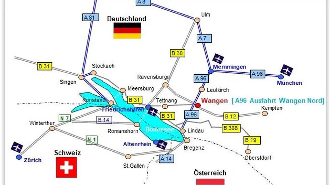 Ganze Ferienwohnung, Ferienwohnung für 4 Personen (60 m²) in Wangen im Allgäu in Wangen im Allgäu, Region Bodensee-Oberschwaben