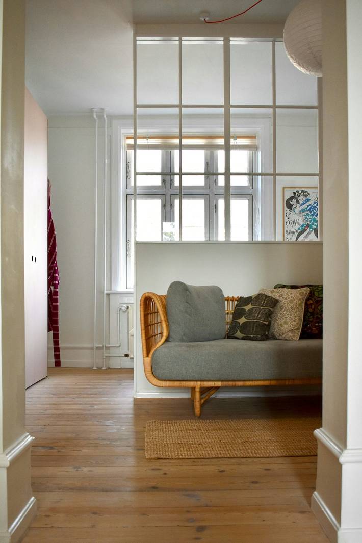 Geheel appartement, Onlangs gerenoveerd appartement met balkon in Nørrebro in Kopenhagen, Hovedstaden