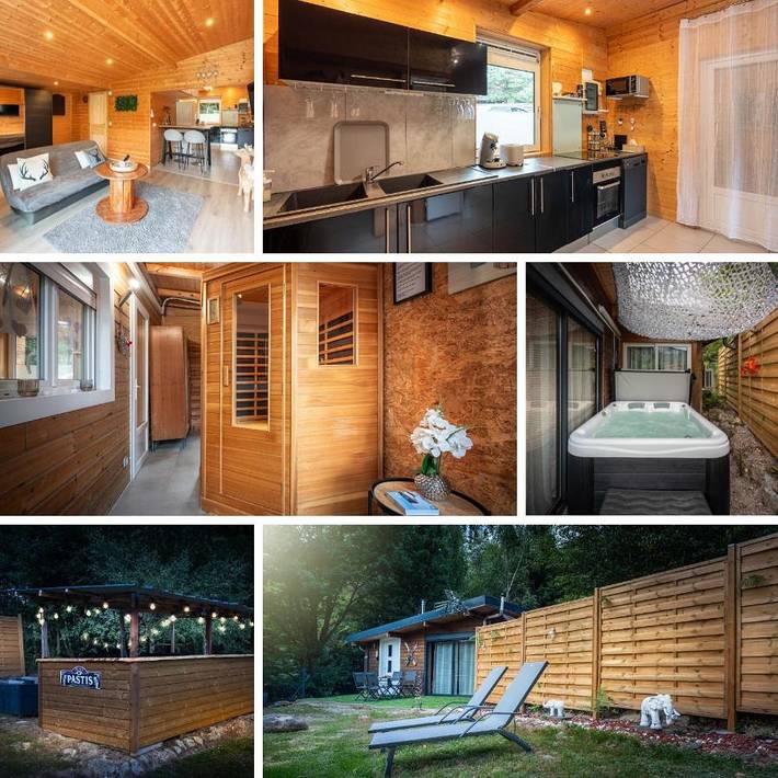 Gîte pour 3 personnes, avec terrasse ainsi que sauna et jacuzzi dans Réservoir de Bouzey - 2