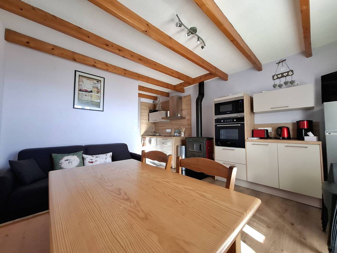 Apartamento entero, Apartamento T2 Cabina Cerca de Pistas para 6 pers. in Bolquère, Parque Natural Regional de los Pirineos Catalanes