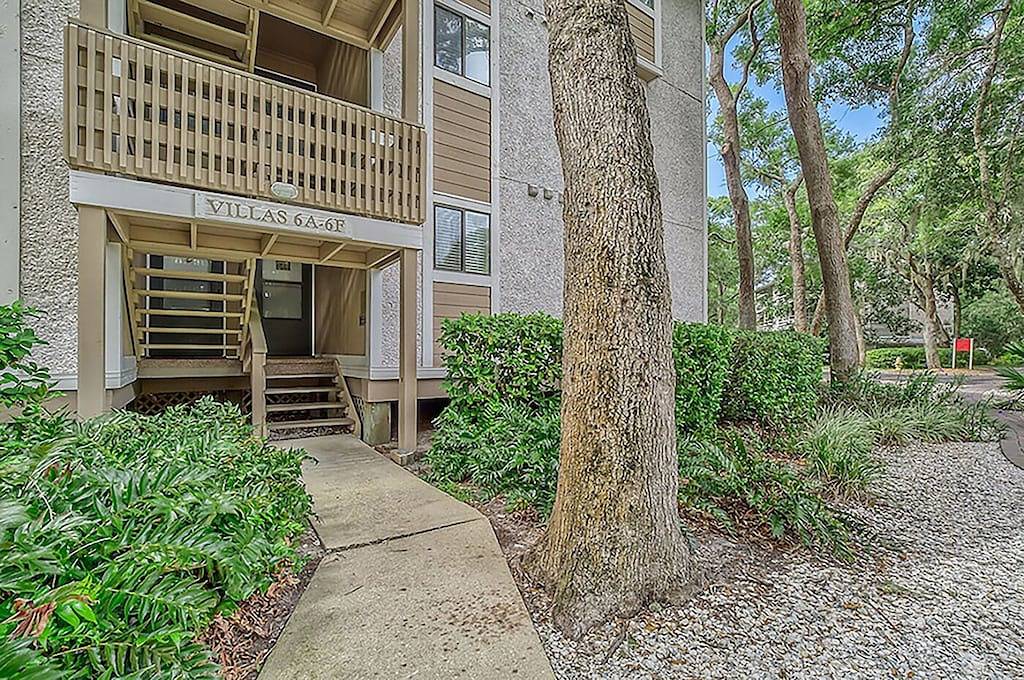 Ganze Wohnung, 2 blocks to the beach! First floor 2 Br/2 Ba - Secluded Lanai, Wifi, Pool&Tennis in Amelia Island