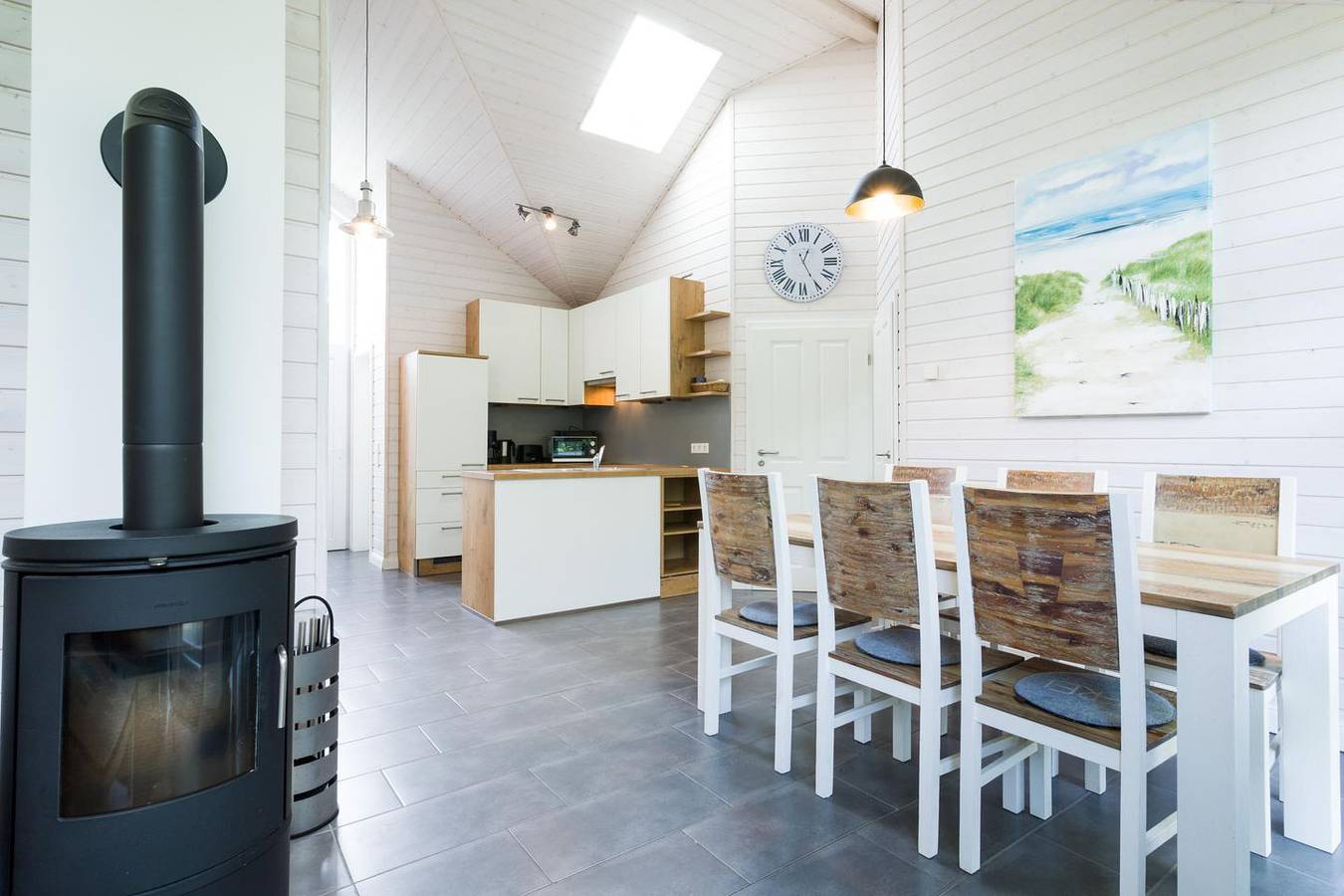 Ferienhaus in Schönberg-Holm: Sauna, Kamin & Strandkorb inklusive in Holm, Schönberg