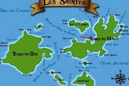 Location de vacances pour 2 personnes, avec vue ainsi que terrasse et jardin dans Anse Rodrigue Terre De Haut - 3