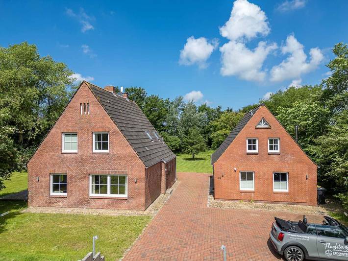 Ferienhaus für 4 Personen, mit Terrasse und Garten