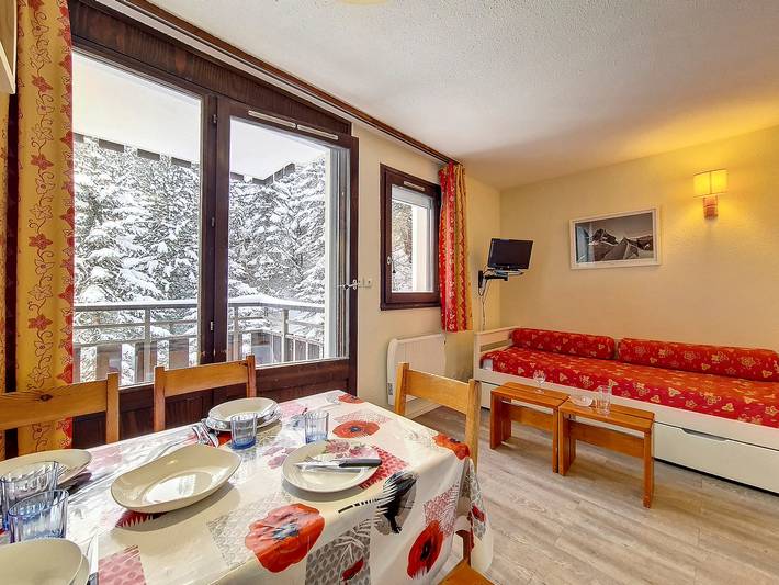 Location de vacances pour 4 personnes, avec balcon à Saint-Martin-de-Belleville