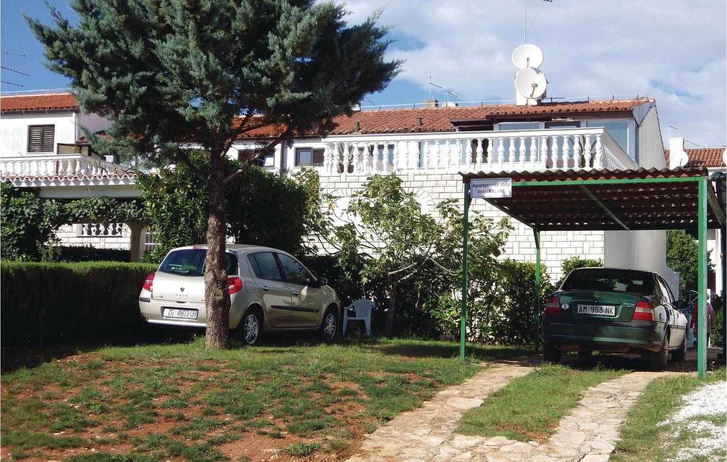 Ganze Ferienwohnung, Ferienwohnung für 6 Personen mit Terrasse in Barbariga, Südküste Istrien