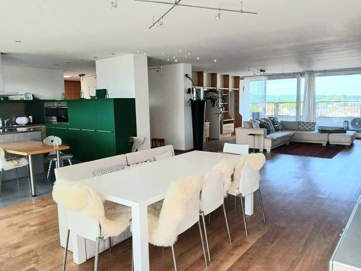 Ferienwohnung für 10 Personen, mit Terrasse und Ausblick sowie Sauna in Freilassing - 2
