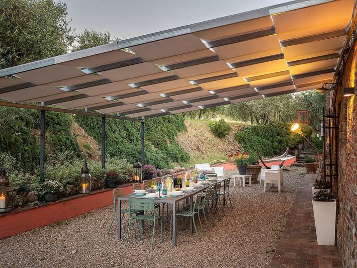 Casa vacanza per 11 persone, con giardino e piscina, con animali domestici a Montelupo Fiorentino