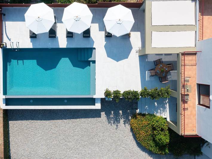 Ferienhaus für 6 Personen, mit Pool und Balkon sowie Garten in Koskinou - 4