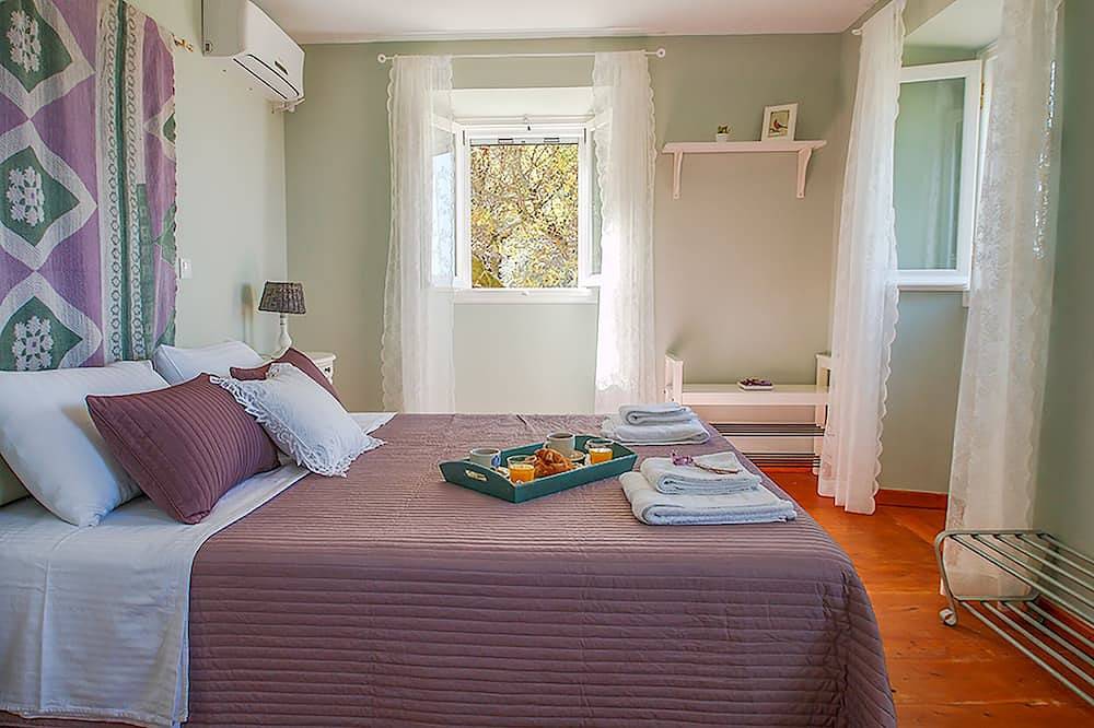 Traditionelles Steingebäude in Korfu