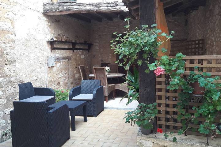 Ferienhaus für 6 Personen, mit Terrasse