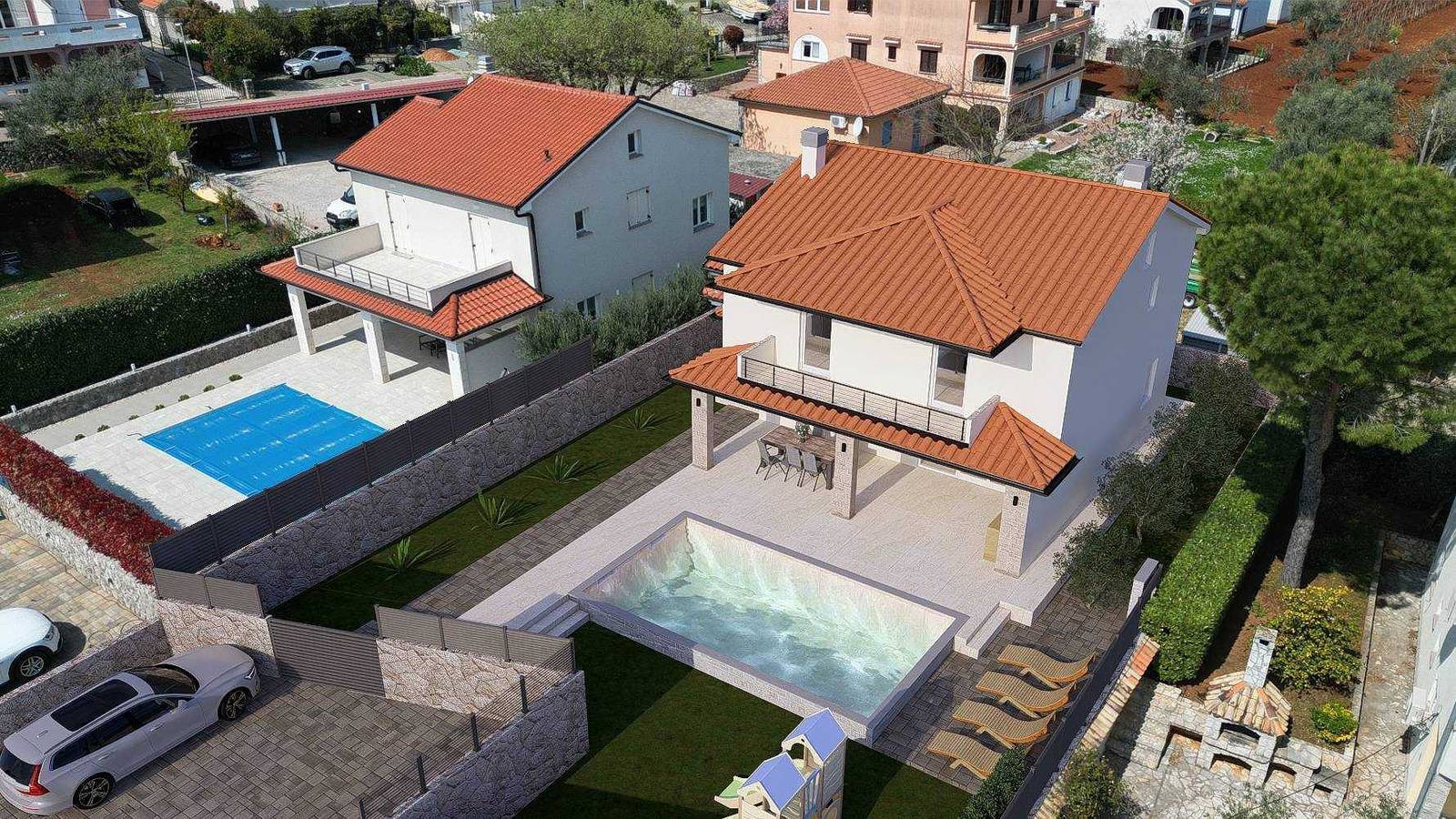 Villa Manuela with private pool near the beach in Malinska-Dubašnica, Krk