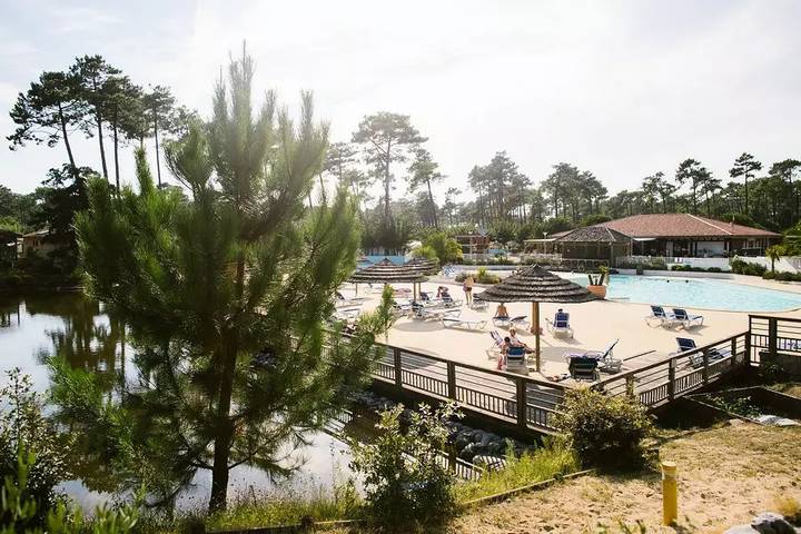 Camping für 4 Personen, mit Pool, kinderfreundlich in Aquitanien - 3