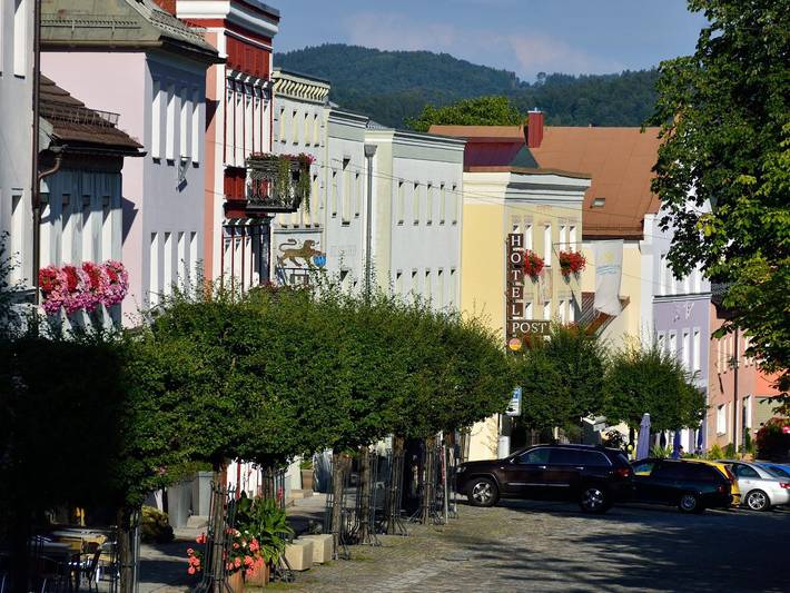 Ferienwohnung für 3 Personen, mit Balkon und Balkon/Terrasse sowie Terrasse und Garten in Schönberg (Bayern)