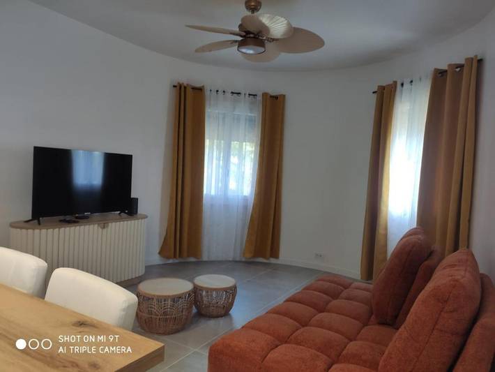 Appartement de vacances pour 5 personnes, avec jardin