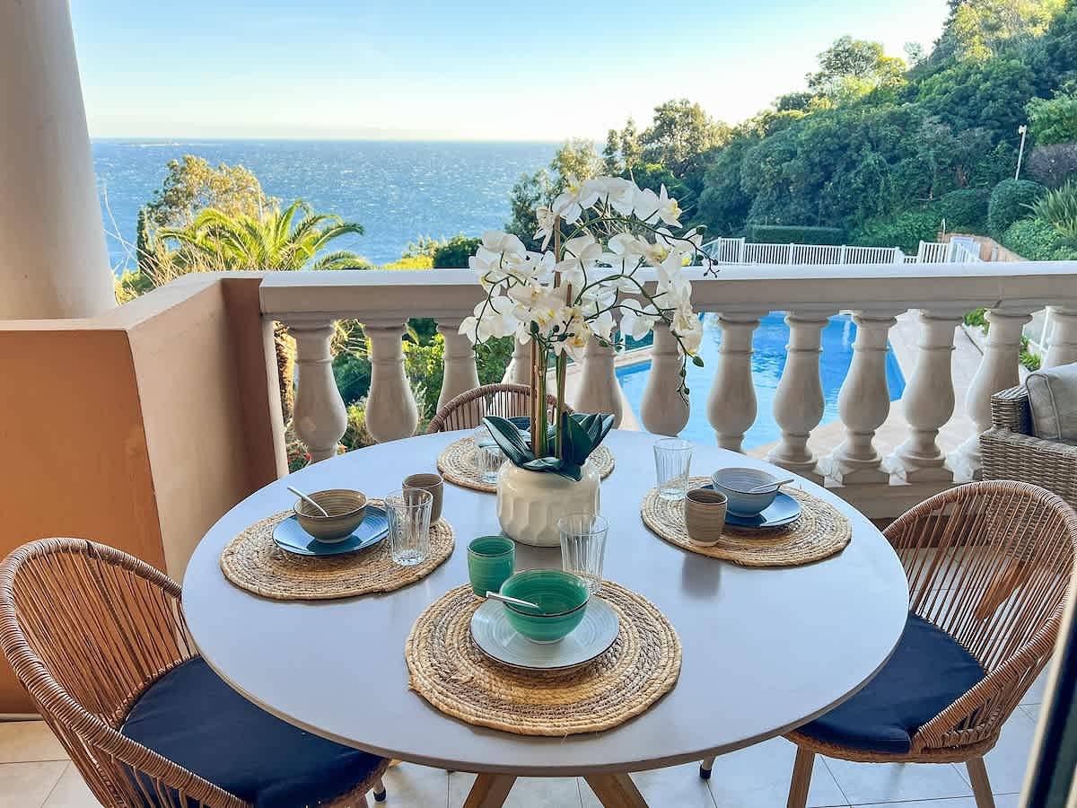 Appartement entier, Appartement de vacances pour 2 personnes avec balcon/terrasse in Théoule-sur-Mer, Massif de l'Esterel