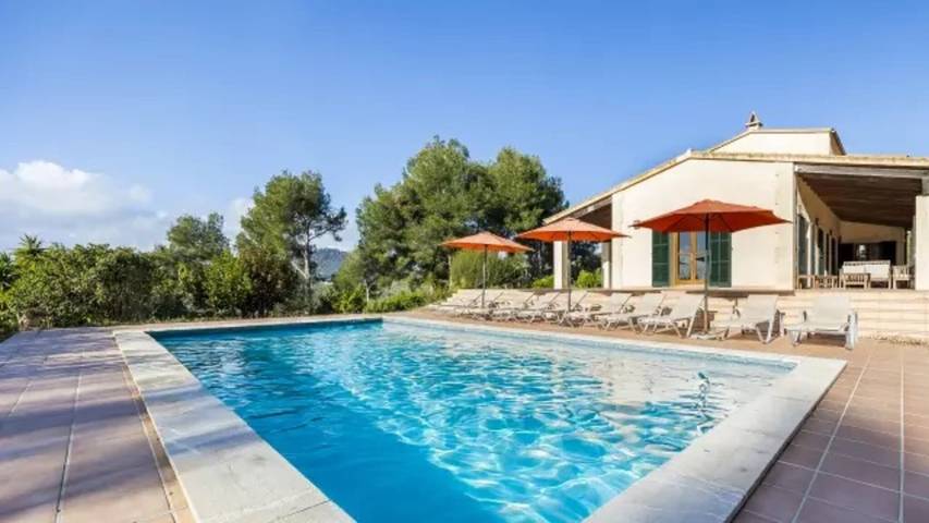 Casa rural 'Son Aladern' con vistas a la montaña, Wi-Fi y aire acondicionado in Es Carritxó, Felanitx
