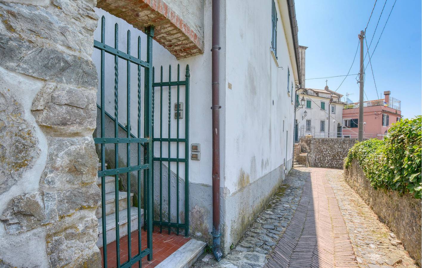 Ganze Ferienwohnung, Rückzugsort mit Meerblick, WiFi und Parkplatz, Moneglia in Moneglia, Riviera di Levante